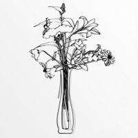 Tom Wesselmann Wildflower Bouquet Steel Drawing Sculpture - Sold for $40,000 on 02-08-2020 (Lot 235).jpg